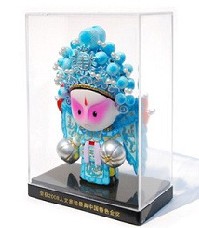 Q版卡通京剧脸谱摆设
