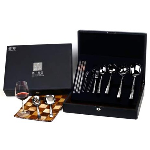 餐具礼品套装 郎维皮盒12件套 MXP012/BFP012