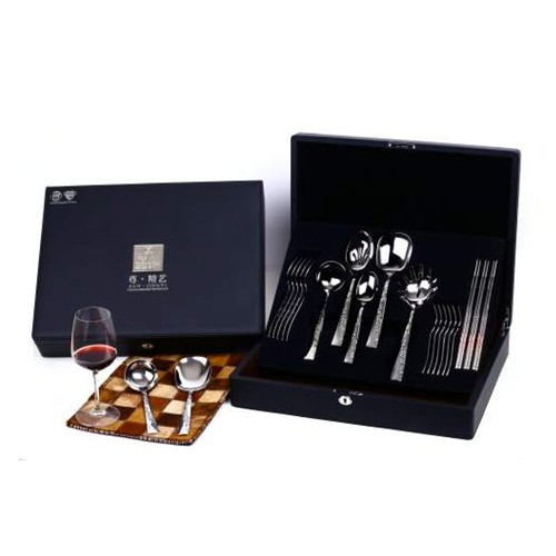 餐具礼品盒 郎维皮盒22件套 MXP022/BFP022