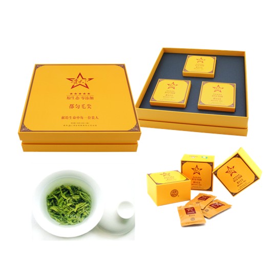 产品名称：贵天下礼品茶 珍品帝王黄（原生态·零添加）