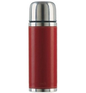 爱慕莎 参议员不锈钢保温壶502436 (红色皮革) 保温瓶