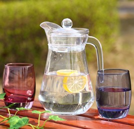 艾格莱雅杯壶套装A-EH1002-1PS/L3 玻璃杯玻璃壶茶壶茶杯