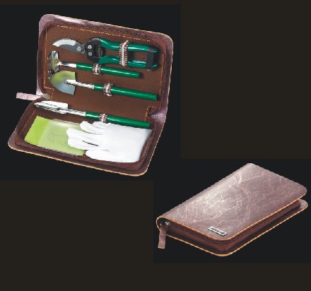 PU皮袋装园林工具（7件套）