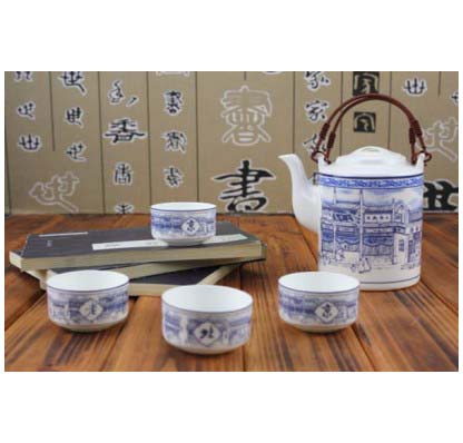 老北京骨瓷茶具套装