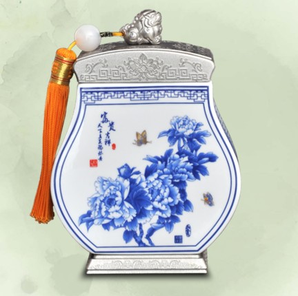 皇家礼瓷 大富贵-茶叶罐CQH000382