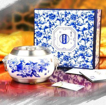 皇家礼瓷 繁华似锦茶叶罐CQH000123 茶具批售批发