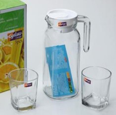 艾格莱雅水具三件套BJH03-2-Y5142/L3 水杯 玻璃杯 休闲杯